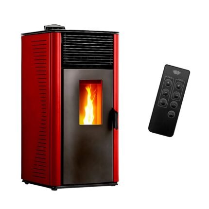 Sannover Anita 12 Pelletofen 10,6 kW – Bordeaux