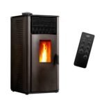 Sannover Anita 15 Pelletofen 12,8 kW – Schwarz