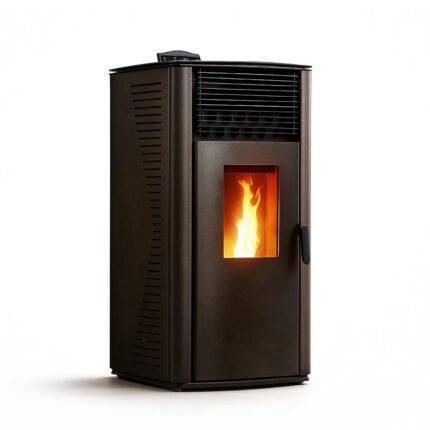 Sannover Anita 15 Pelletofen 12,8 kW – Schwarz