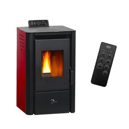 Sannover Anita 9.4 Pelletofen Bordeaux 8,2 kW