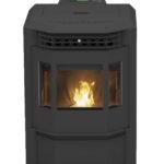 SCHENGER HLP3602 Pelletofen 9,3 kW – Schwarz