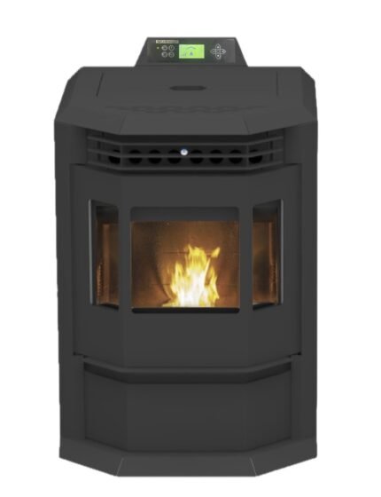 SCHENGER HLP3602 Pelletofen 9,3 kW – Schwarz