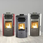 SCHENGER HP51 Pelletofen 8,8 kW – Schwarz
