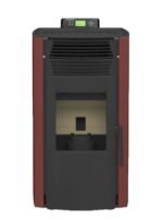 SCHENGER HP51 Pelletofen Rot 8,8 kW A++