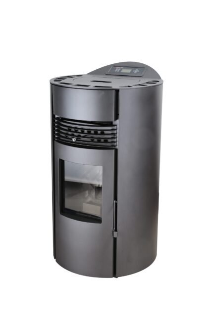 SCHENGER Pelletofen HP51-R Schwarz 8,8 kW A++ Vollautomatisch WIFI+ECO+TIMER