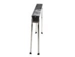 Seven Italy BBQ-60 INOX - Holzkohlegrill für Lammspieße - 60x14cm