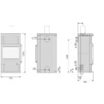 Skantherm Ator Panorama Kaminofen – Bild 7