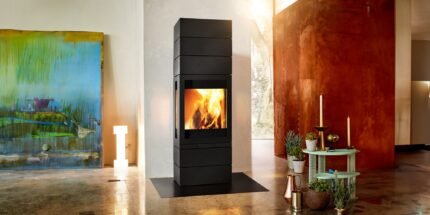 Skantherm Elements 603 2S 2.0 2-seitig Kaminofen – Bild 2
