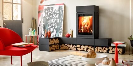 Skantherm Elements 603 front 2.0 Kaminofen – Bild 2