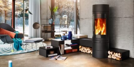 Skantherm Elements Rund 2.0 Kaminofen – Bild 2