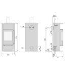 Skantherm Merano 2.0 Kaminofen – Bild 7