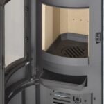 Thermia Kamin-Ofen München XL Stahl Schwarz Automatik