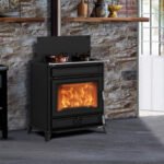 Thermorossi Agora Kaminofen Gusseisen Schwarz 8 kW