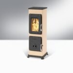 Thorma Bozen AT Dauerbrandofen 5,5 kW – Emaille Cappuccino