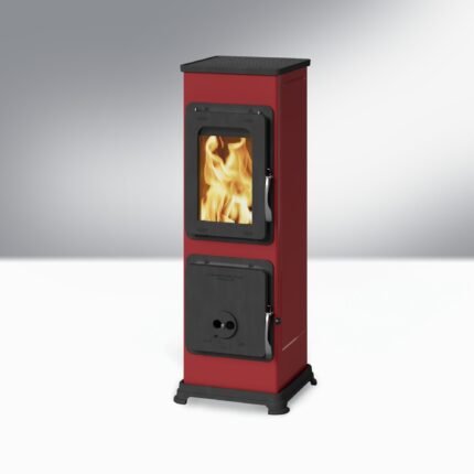 Thorma Bozen AT Dauerbrandofen 5,5 kW – Emaille Rot