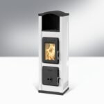 Thorma Werkstattofen Vigso II Stahl Weiß 5 kW mit Wärmefach