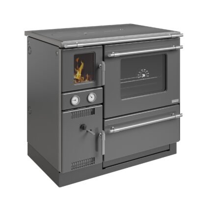 Wamsler K 148 F wasserführender Küchenofen Anthrazit Links 23 kW