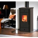 Wamsler Luke II Kaminofen 8 kW mit Kochplatte – Anthrazit