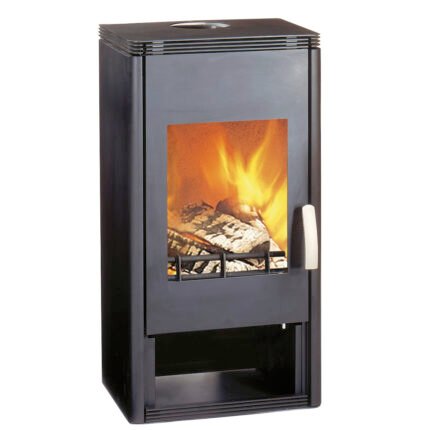 Wamsler Orpheus KF 101-O Dauerbrandofen 8 kW – Stahl Schwarz