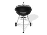 Weber Compact Kettle 57 – Holzkohlegrill – Grillrost 57 cm