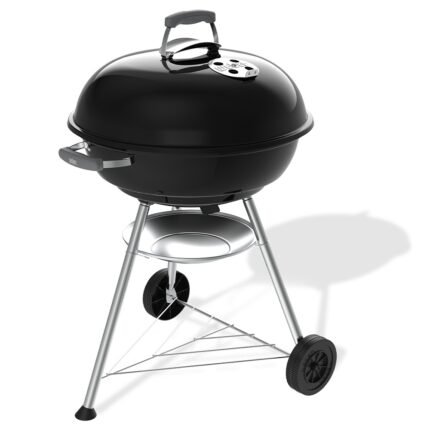 Weber Compact Kettle 57 – Holzkohlegrill – Grillrost 57 cm