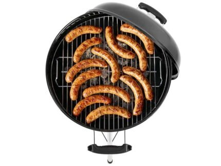 Weber Kettle E-4710 BLK - Holzkohlegrill -  Durchmesser des Grillrosts 47 cm