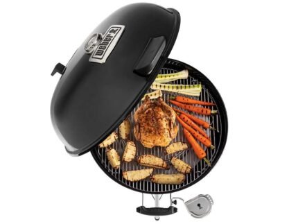 Weber Master Touch Premium E-5770 BLK Holzkohlegrill - Abmessungen des Grillrosts 57 cm
