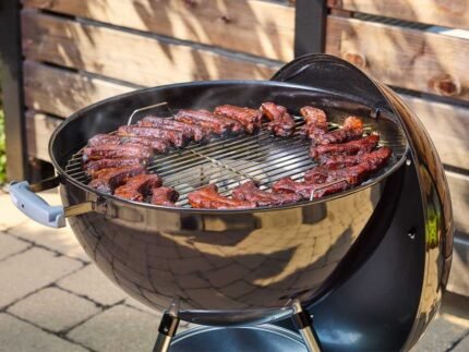 Weber Original Kettle 57 – Holzkohlegrill – Grillrostdurchmesser 57 cm