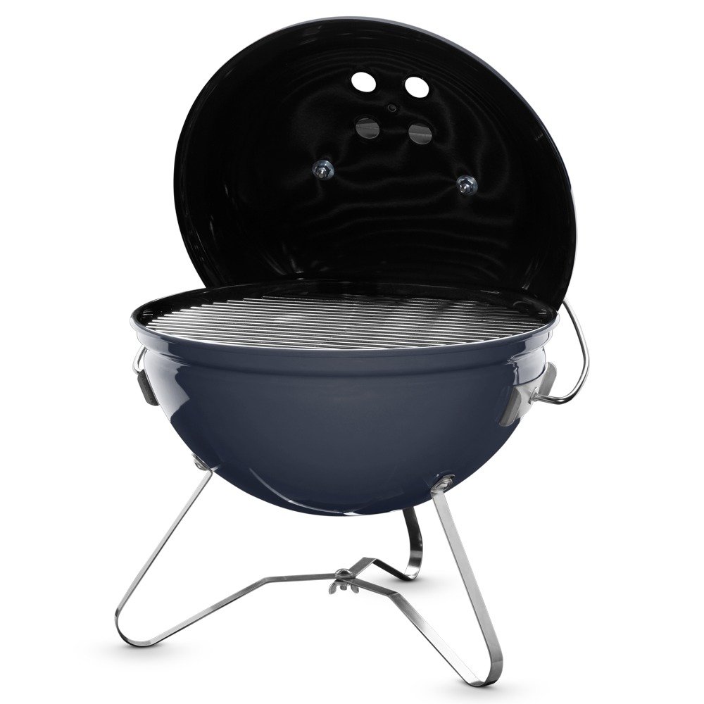 Weber Smokey Joe Premium Blue – Holzkohlegrill – Grillrost 37 cm