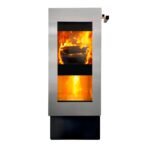 Xeoos Patagonia X5 Kaminofen Stahl Inox 5 kW