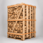 Kaminholz Buche, kammergetrocknet, 25 cm Scheitlänge – 1 RM